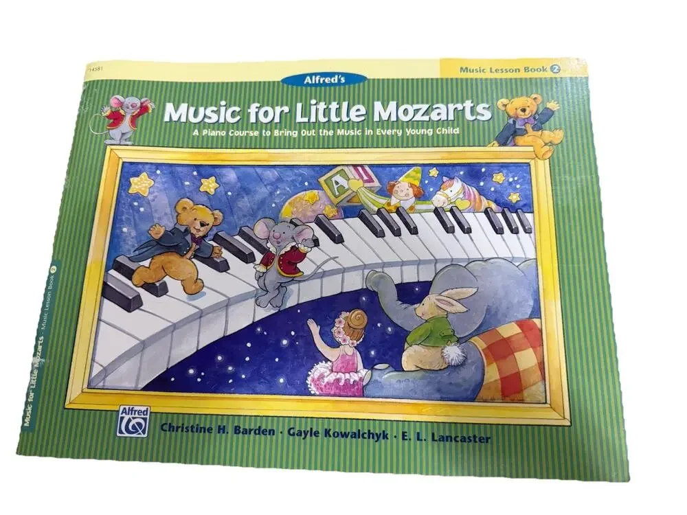 MUSIC for LITTLE MOZARTS Piano Music Lesson BOOK for Beginners Level (2)